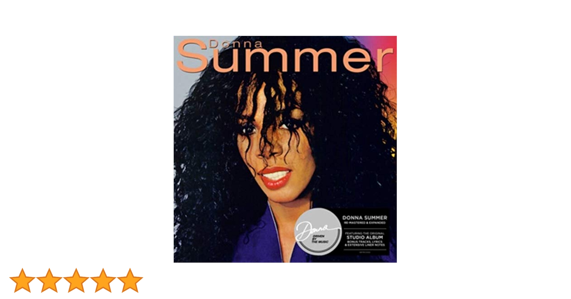 ドナ・サマー DONNA SUMMER 紙ジャケ[SHM-CD]7枚セット Donna Summer (40th Anniversary Edition) ‑「アルバム」by ドナ